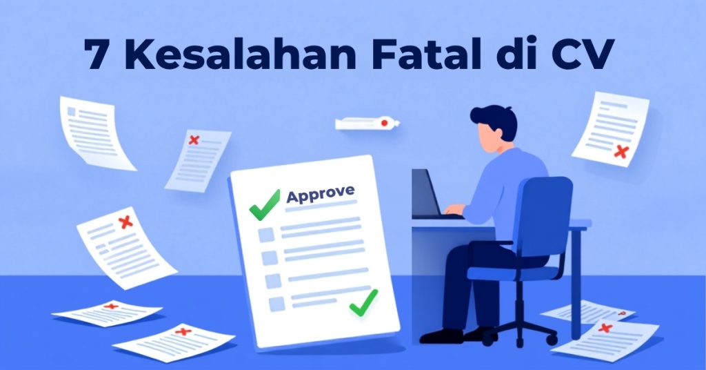 7 Kesalahan Fatal di CV by kerjanow