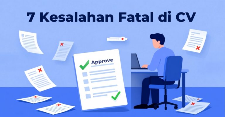 7 Kesalahan Fatal di CV by kerjanow