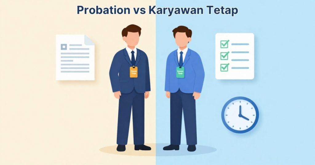 perbedaan probation dan karyawan tetap