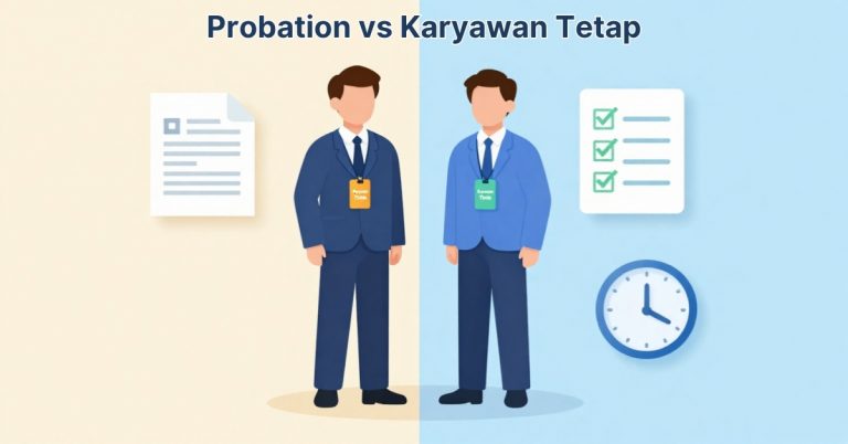 perbedaan probation dan karyawan tetap