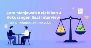 Cara Menjawab Kelebihan & Kekurangan Saat Interview